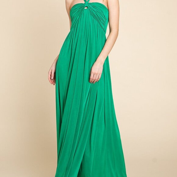 Emerald Collection - Solid Venezia Maxi Dress - NWT - Size Small - Picture 1 of 4